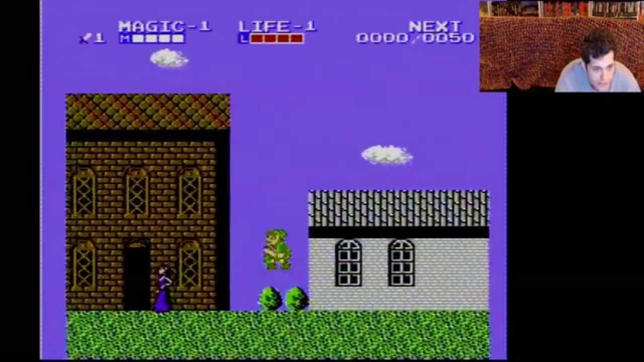 Zelda II: The Adventure of Link (NES) Live Stream Part 1 with Mike
