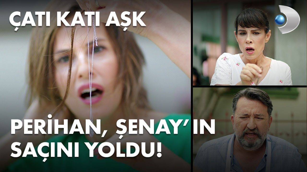 Perihan, Şenay'ın saçını yoldu! - Çatı Katı Aşk 10. Bölüm