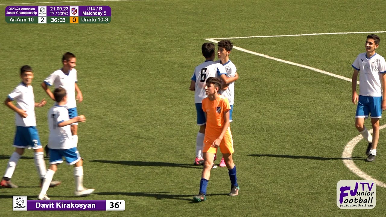 Ararat-Armenia 10 (2-3) Urartu 10-3 (21.09.23) AJC U14/B, Matchday 5
