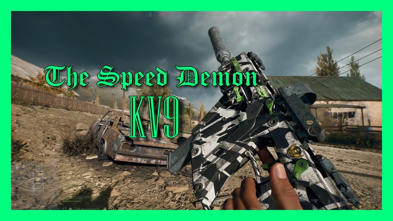 The Speed Demon - KV9 Loadout - Battlefield 6