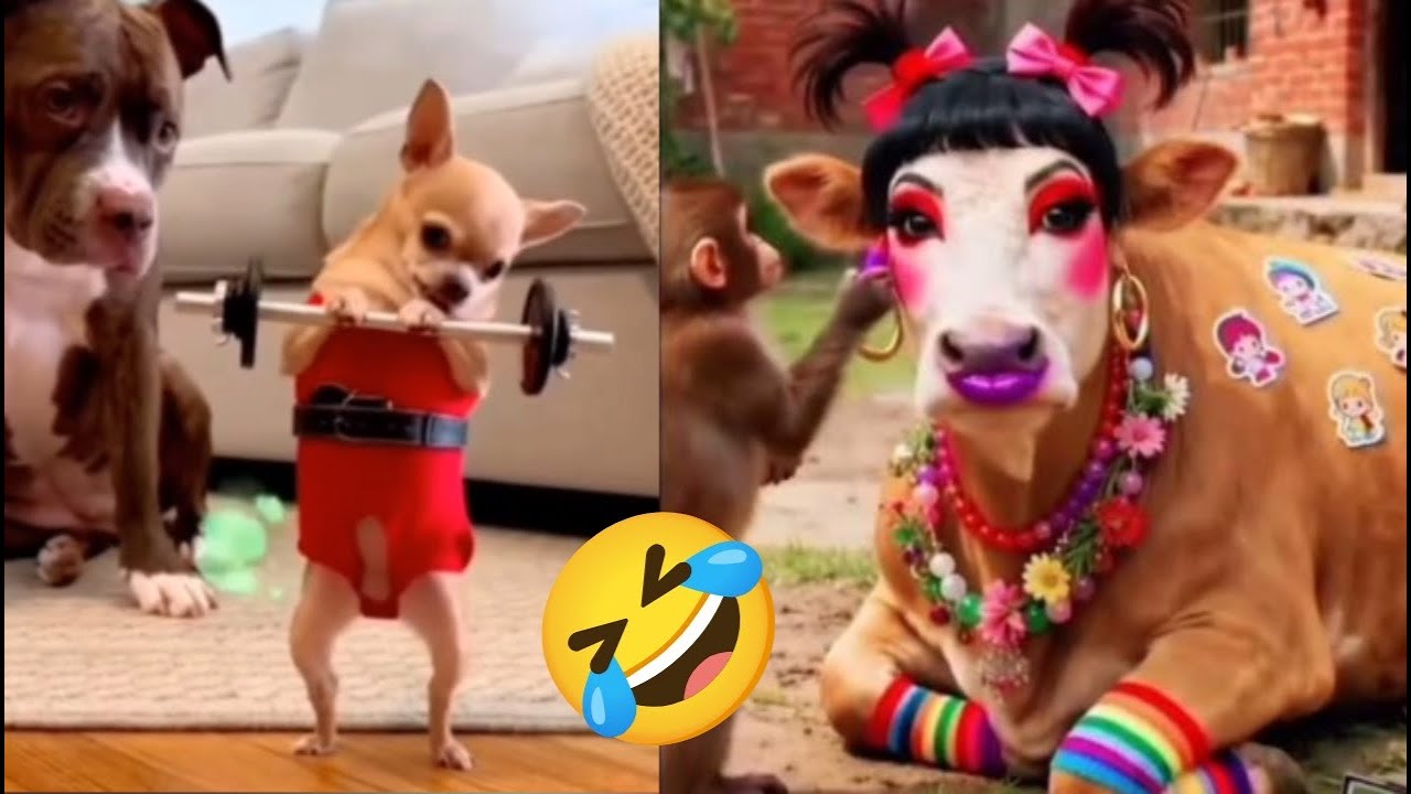 Funniest Animals of the Year! Try Not To Laugh Challenge Level 25