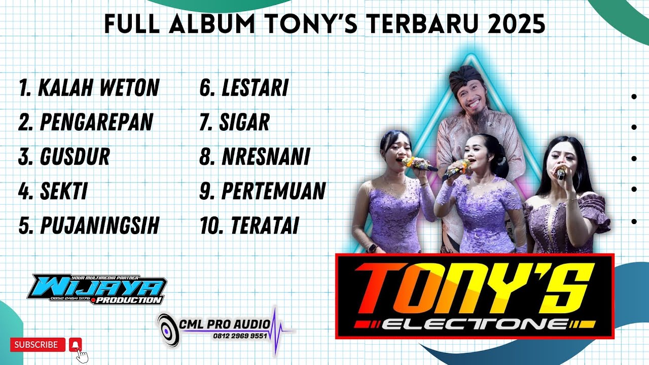 Full Album Dangdut Tonys Terbaru 2025 | Kalah Weton - Pengarepan - Gusdur  | Live Bondalem Jumantoro