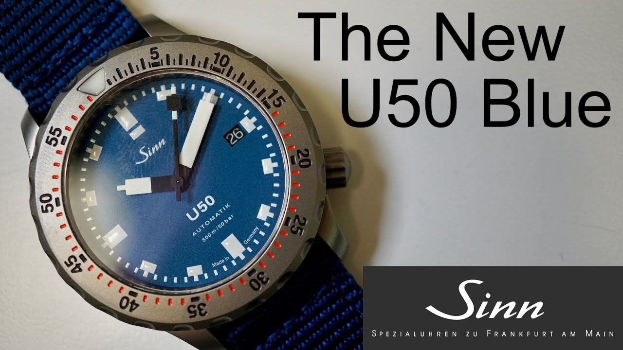 Новый U50 Blue от Sinn