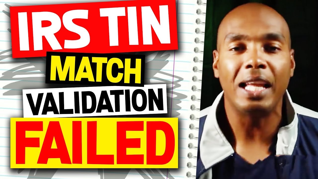 IRS TIN Match Validation Failed System for Award Management