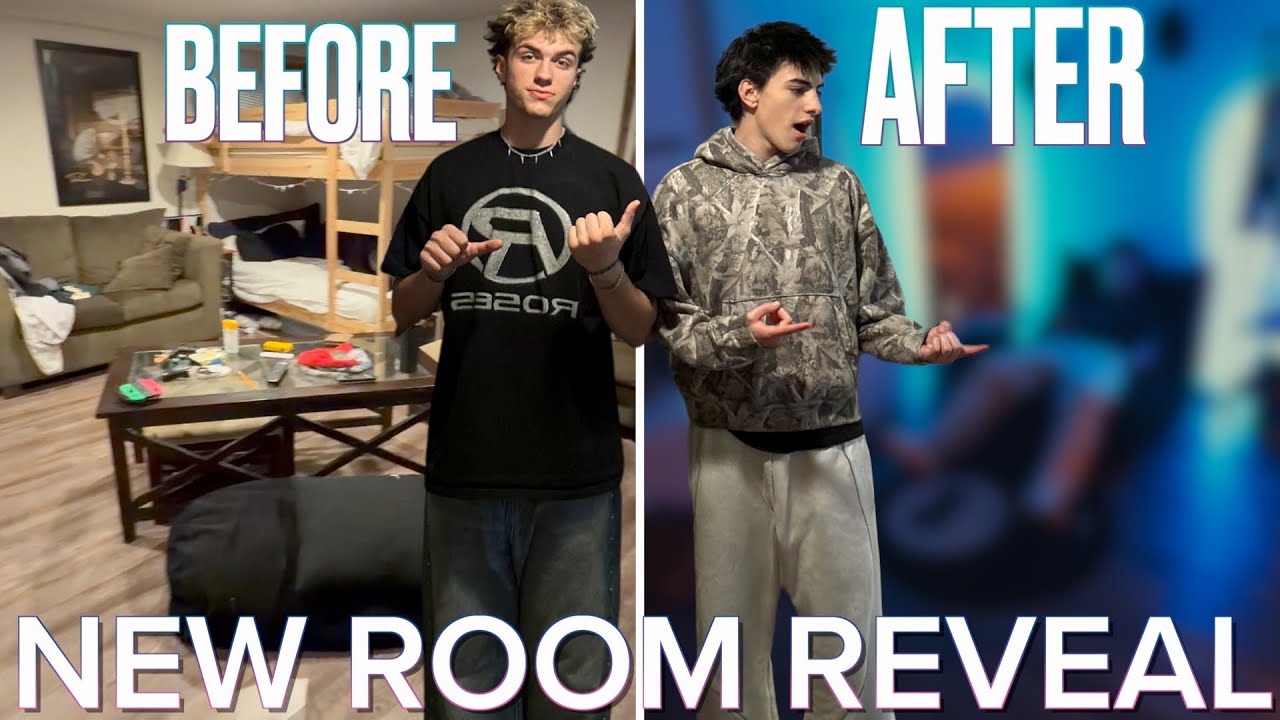 I REMODELED MY BEST FRIENDS ROOM | HE WAS SO SHOCKED *EMOTIONAL*