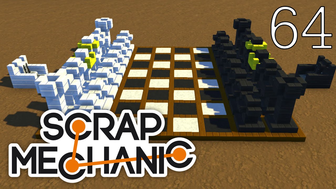 Scrap Mechanic [#64] Mapa Szachy by DeXu&Mimize (Mapa Widzów)