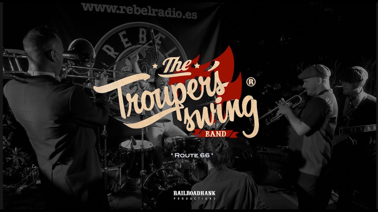 The Trouper's Swing Band - Route 66 by RailroadHank Productions©