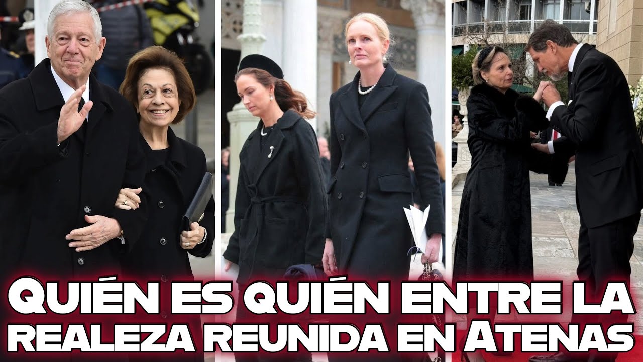 Quién es quién entre la realeza reunida en Atenas: Grecia, Serbia, Rumanía y Baviera