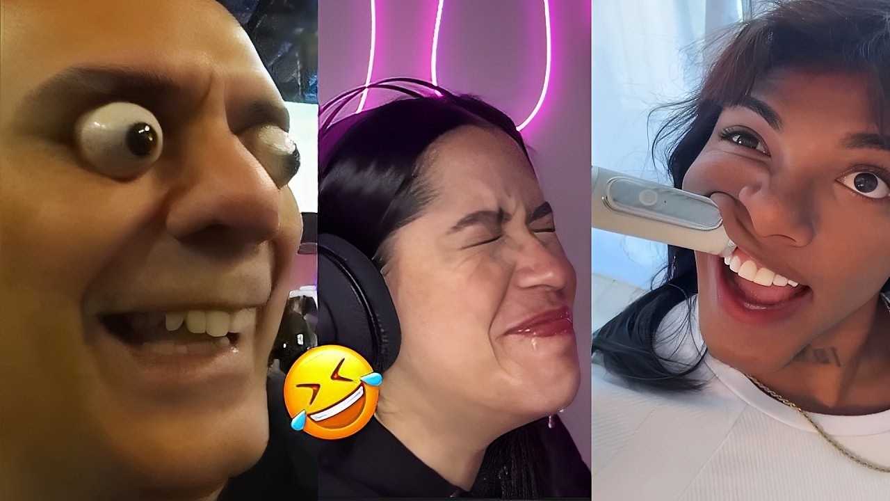 2 HORAS DE TENTE NÃO RIR 🤣 MELHORES MEMES de 2025