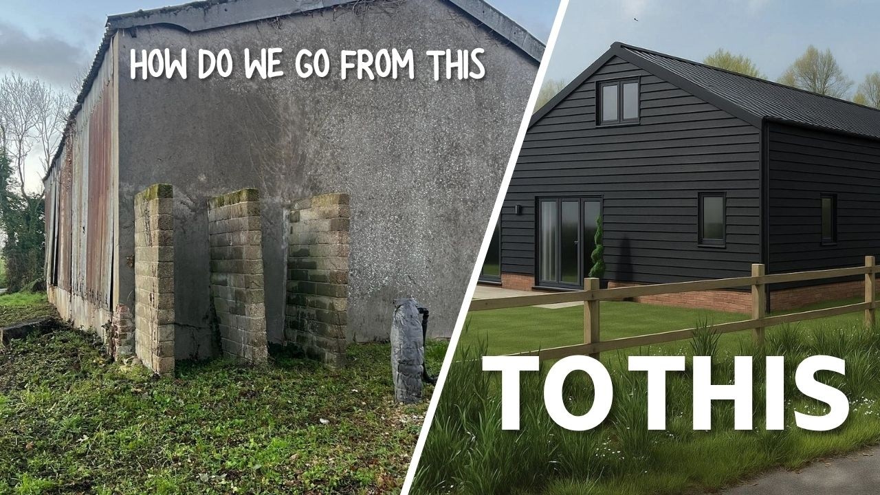 Barn Conversion to 4 bed family home #barnconversion #renovation #construction #home #diy