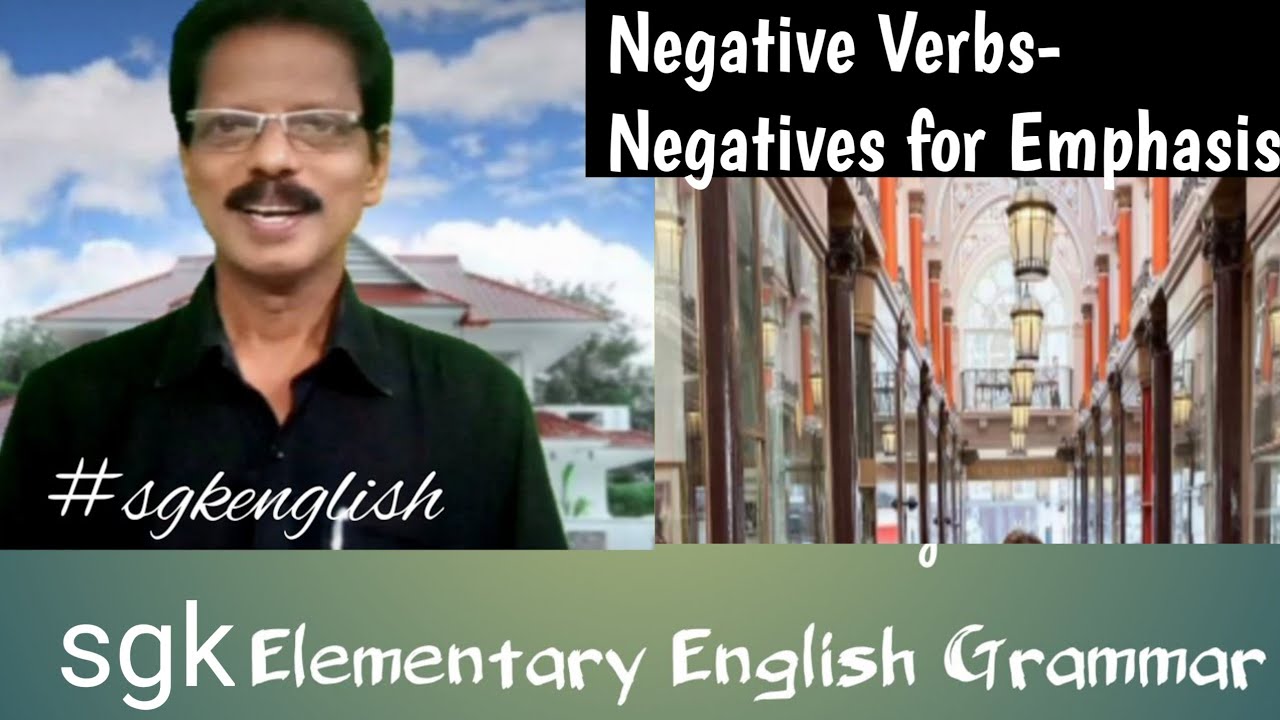 Negative Verbs- Negatives for Emphasis- 10th class CBSE #sgkenglish.