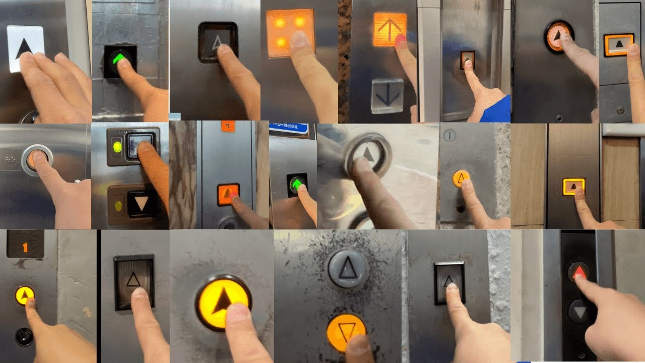 【第2弾】エレベーター呼び出しボタン押しまくり集
