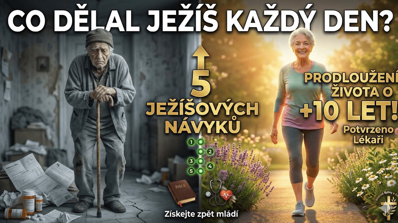 Co dělal Ježíš každý den? Lékaři říkají, že těchto 5 návyků vám může přidat 10 let života