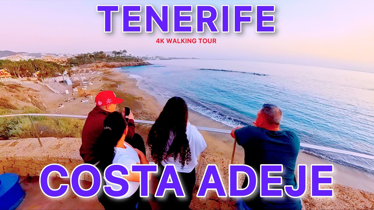 TENERIFE LIVE WALK 🌴 Costa Adeje | No Music • Real Atmosphere 4K