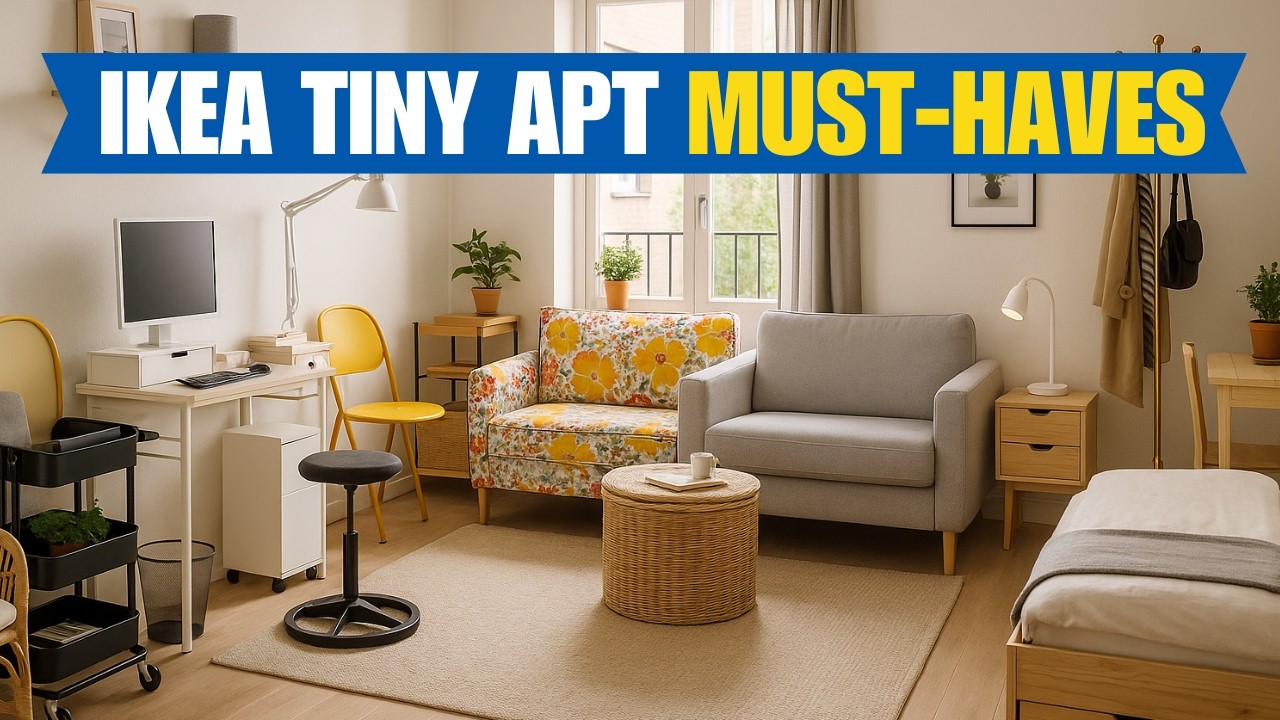 Улучшение мини-квартиры: лучшие находки IKEA!