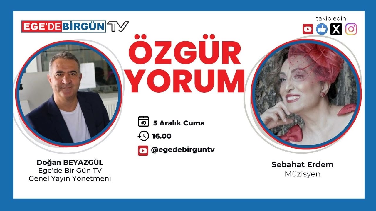 Doğan Beyazgül ile Özgür Yorum başladı.