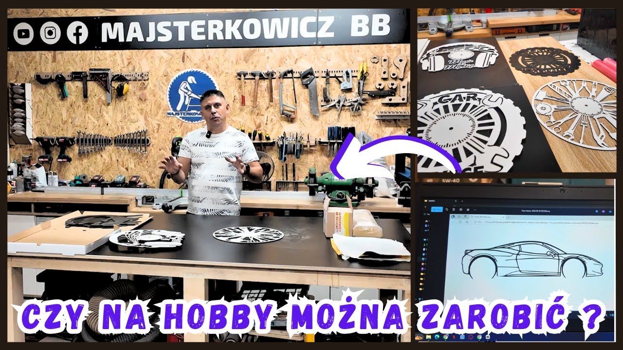 Czy na HOBBY można zarobić ?  Mam pomysł jak to sprawdzić ! | WARSZTATOWY VLOG | Maszyny na SPRZEDAŻ