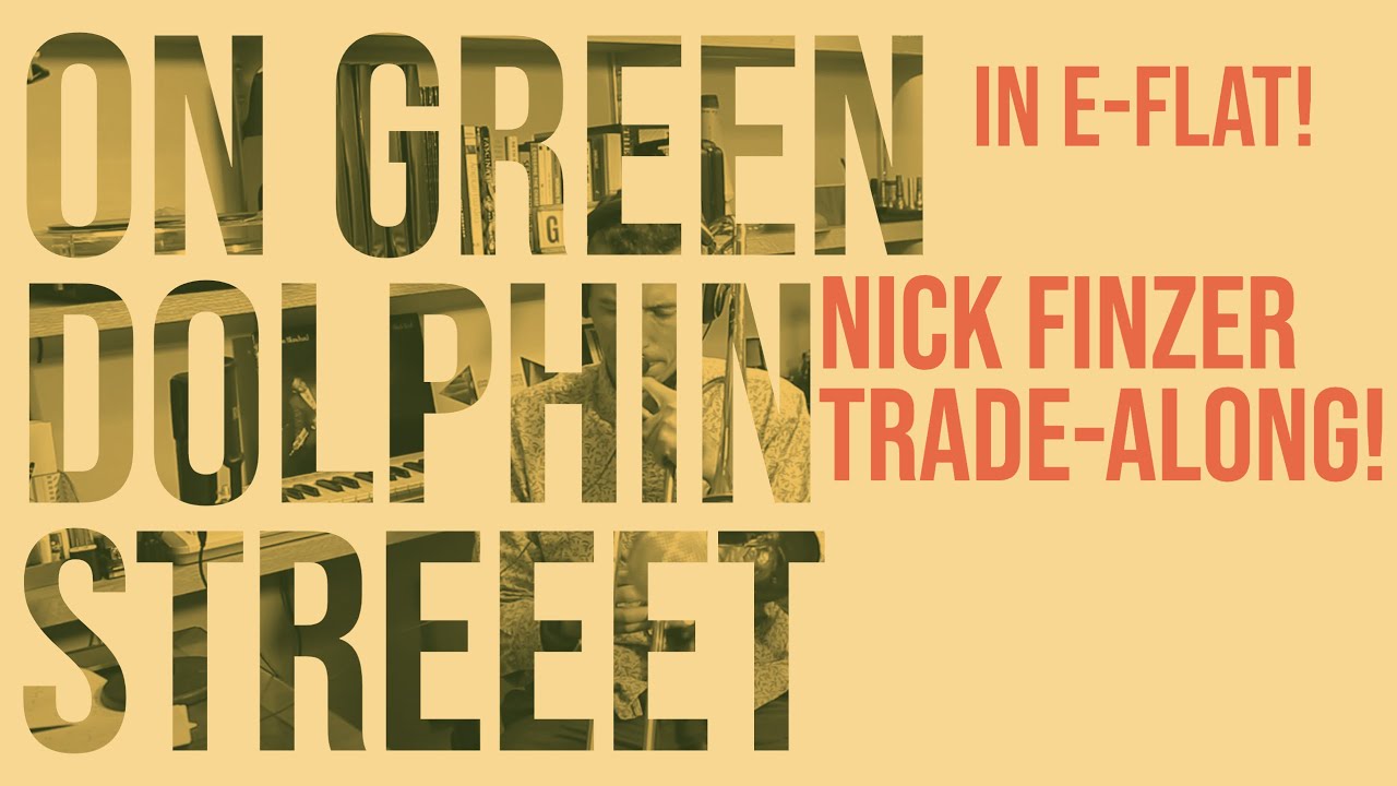 On Green Dolphin Street (Eb Major) Jazz Trombone Trade-along