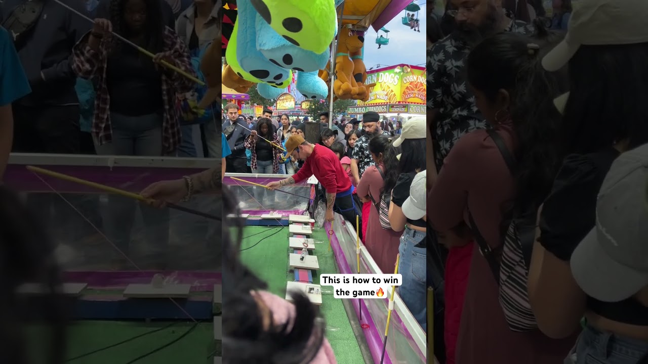 So EASY to WIN!! Do you wanna play this game? #calgary #stampede #games #alberta #easytowin