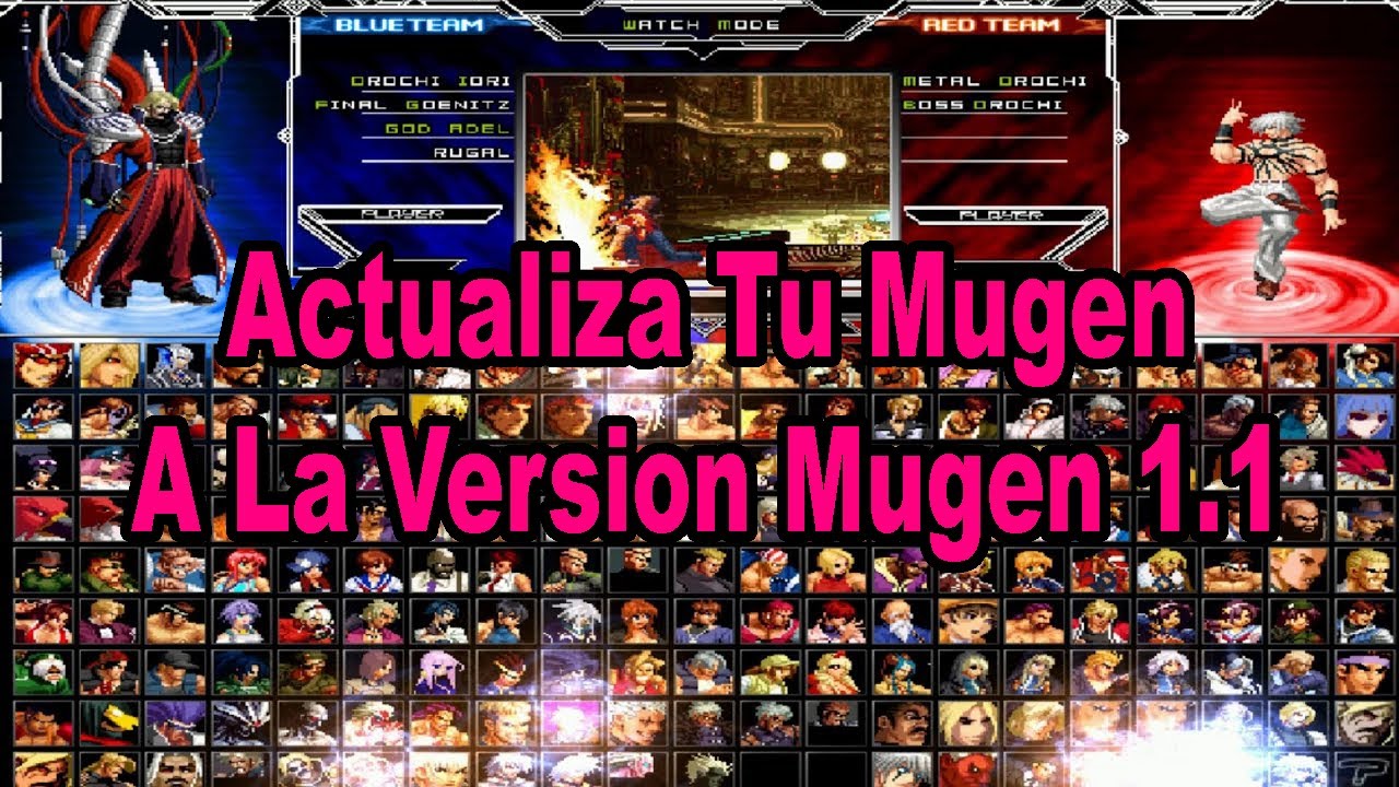 Como Actualizar Mi Mugen 1.0 A Mugen 1.1 (Tutorial)