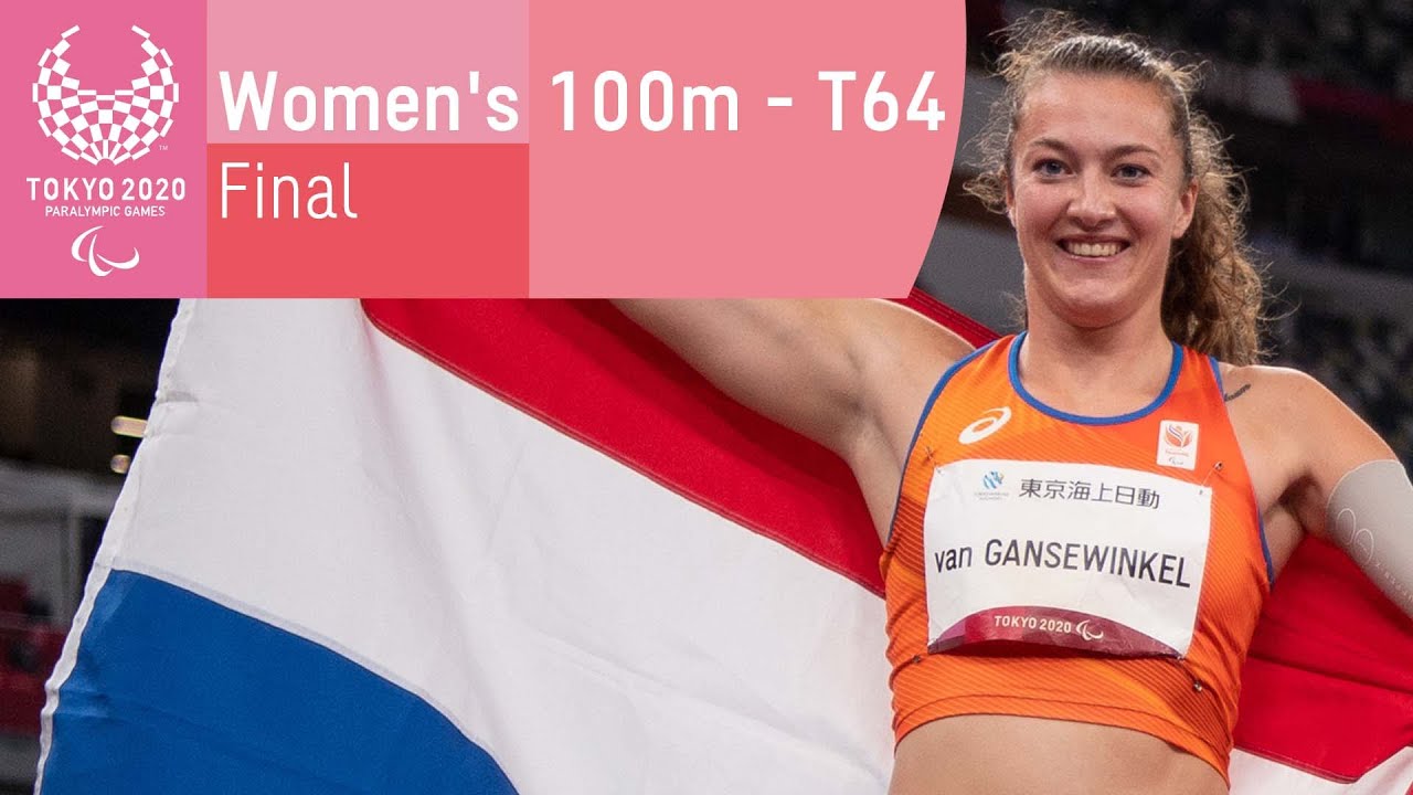 An Incredible New Paralympic Record! 💨 | Women's 100m - T64 Final | Tokyo 2020 Paralympics