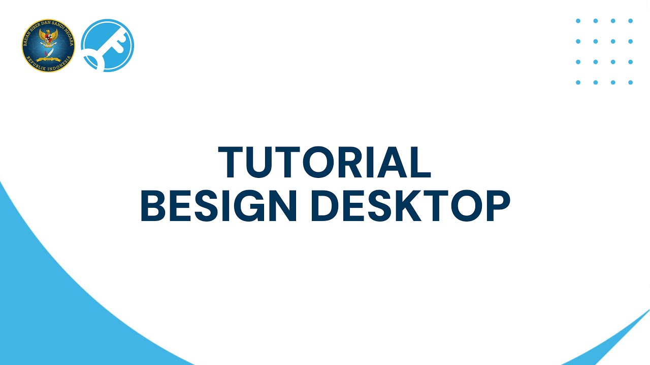 Tutorial BeSign Desktop