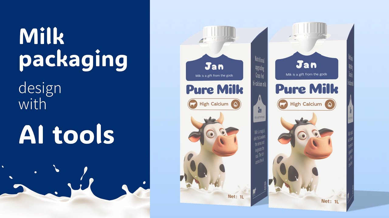 5 Key Steps for Eye-Catching Milk Product Packaging and Display Photography
