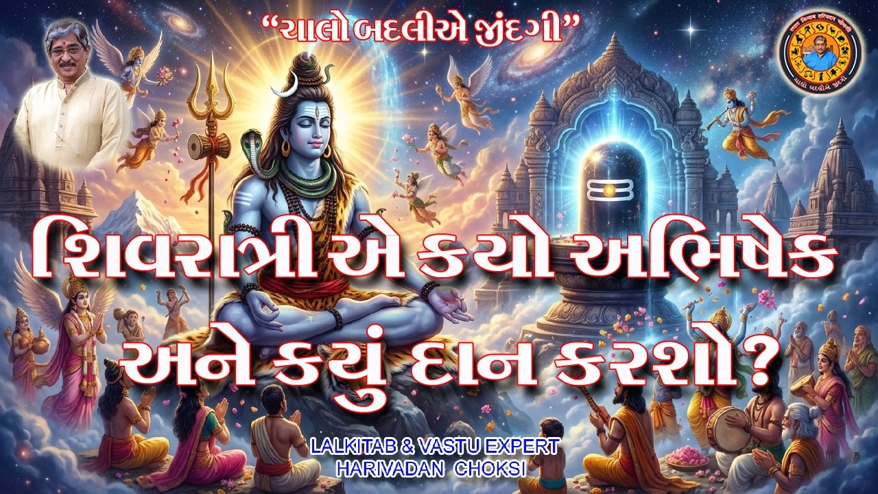 શિવરાત્રી એ કયો અભિષેક અને કયું દાન કરશો ?