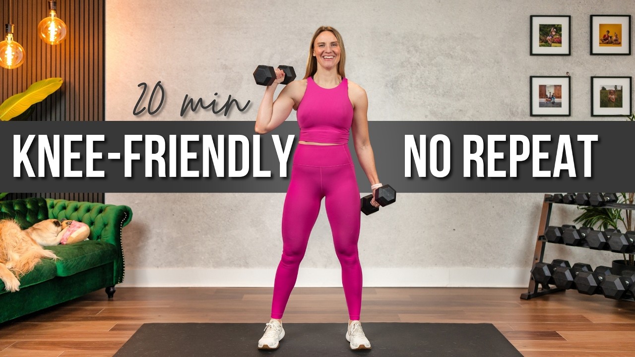 20 min. NO REPEAT Legs, Glutes, Thighs, KNEE FRIENDLY Finishers Strength Training