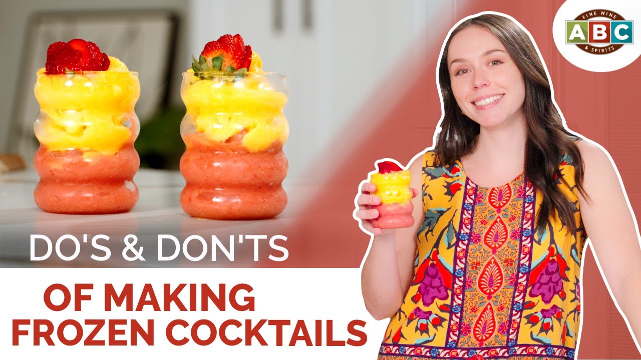 Do&rsquo;s and Don'ts of Making Frozen Cocktails