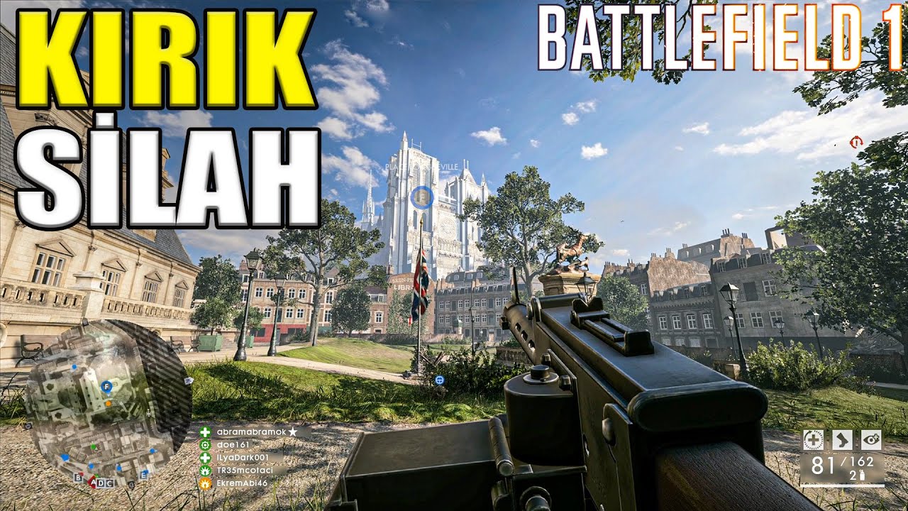Çoğu Sunucuda Yasaklı Olan Silah | Battlefield 1 Türkçe