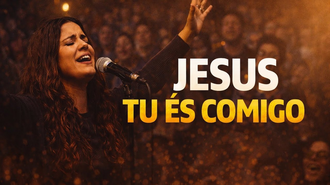 JESUS TU ÉS COMIGO | Louvor Profético de Fé e Esperança (Adoração Ao Vivo)