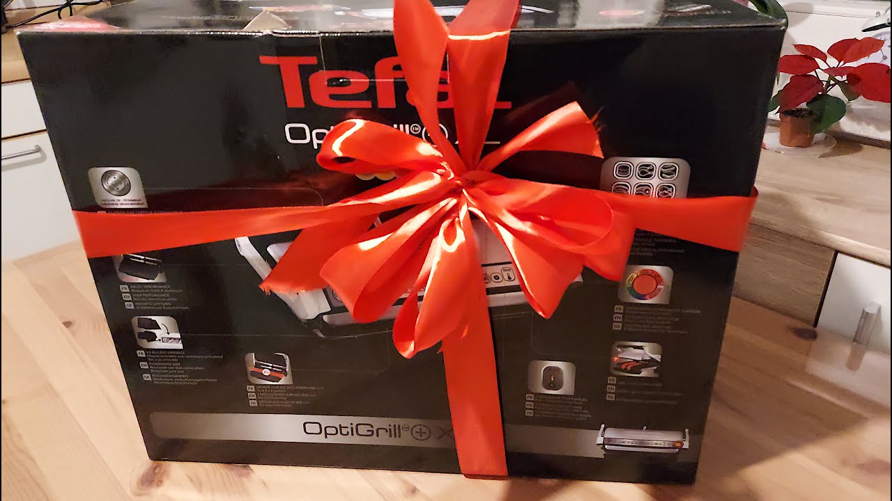 GC722D16 TEFAL OPTIGRILL + XL GC720, Unboxing  + Test. Kontaktgrill