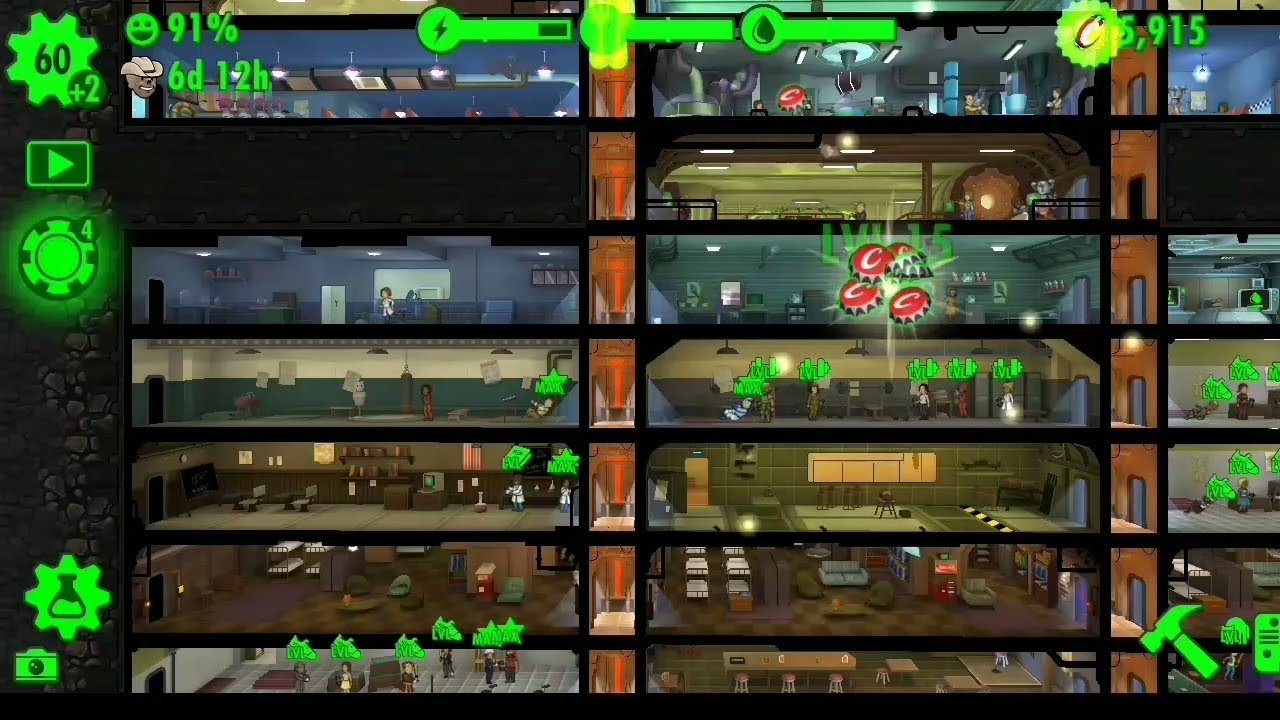 New Vegas Experimental Vault Management 60+ Dwellers.☢️