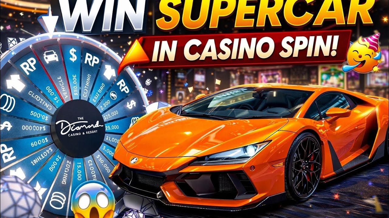 Diamond Casino Spin | Easy Get Super Car free | spin win super car| #virtualworld #gta5online 