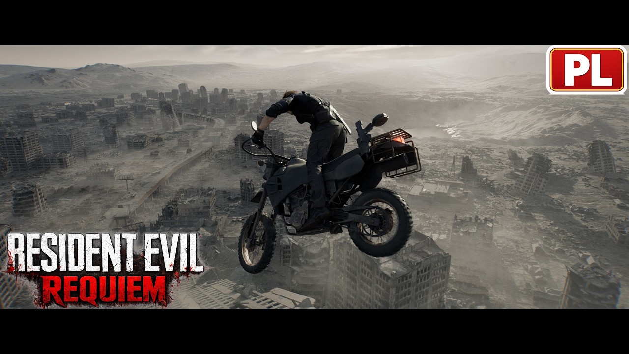 Resident Evil 9: Requiem PL #17 – EPICKA WALKA NA MOTOCYKLACH z Dr Gideonem! 😱
