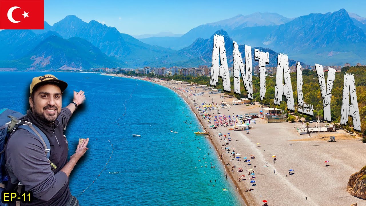 CRAZY Antalya 🇹🇷 & TURKEY Love for PAKISTAN | EP-11 | Pakistan to Iran + Turkey by Bus