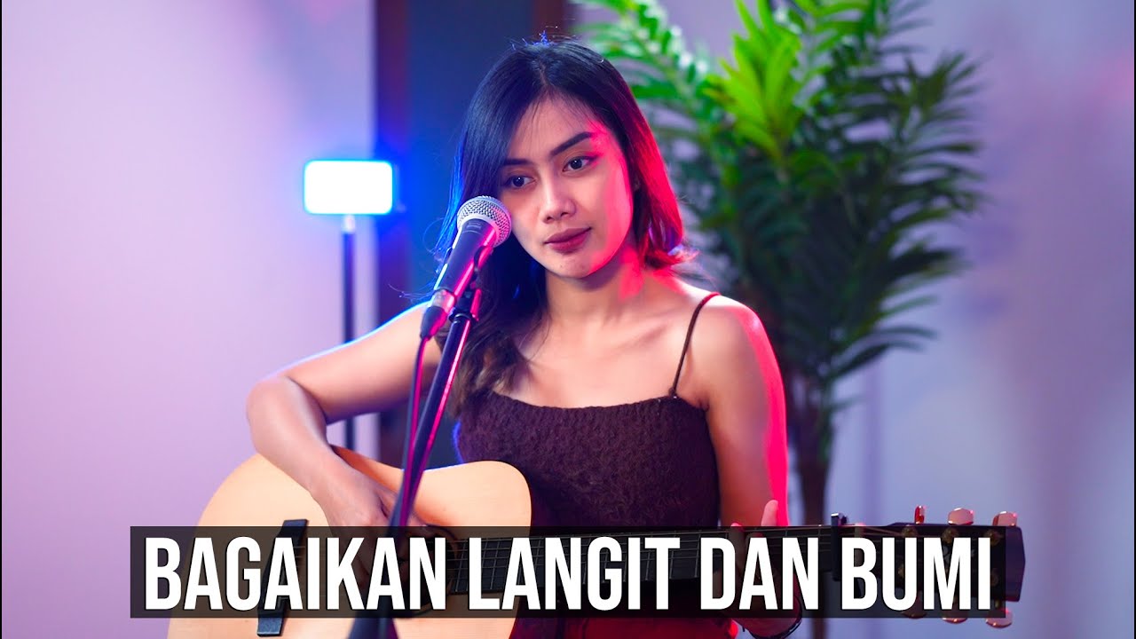 BAGAIKAN LANGIT DAN BUMI - VIA VALLEN (COVER AKUSTIK SASA TASIA)