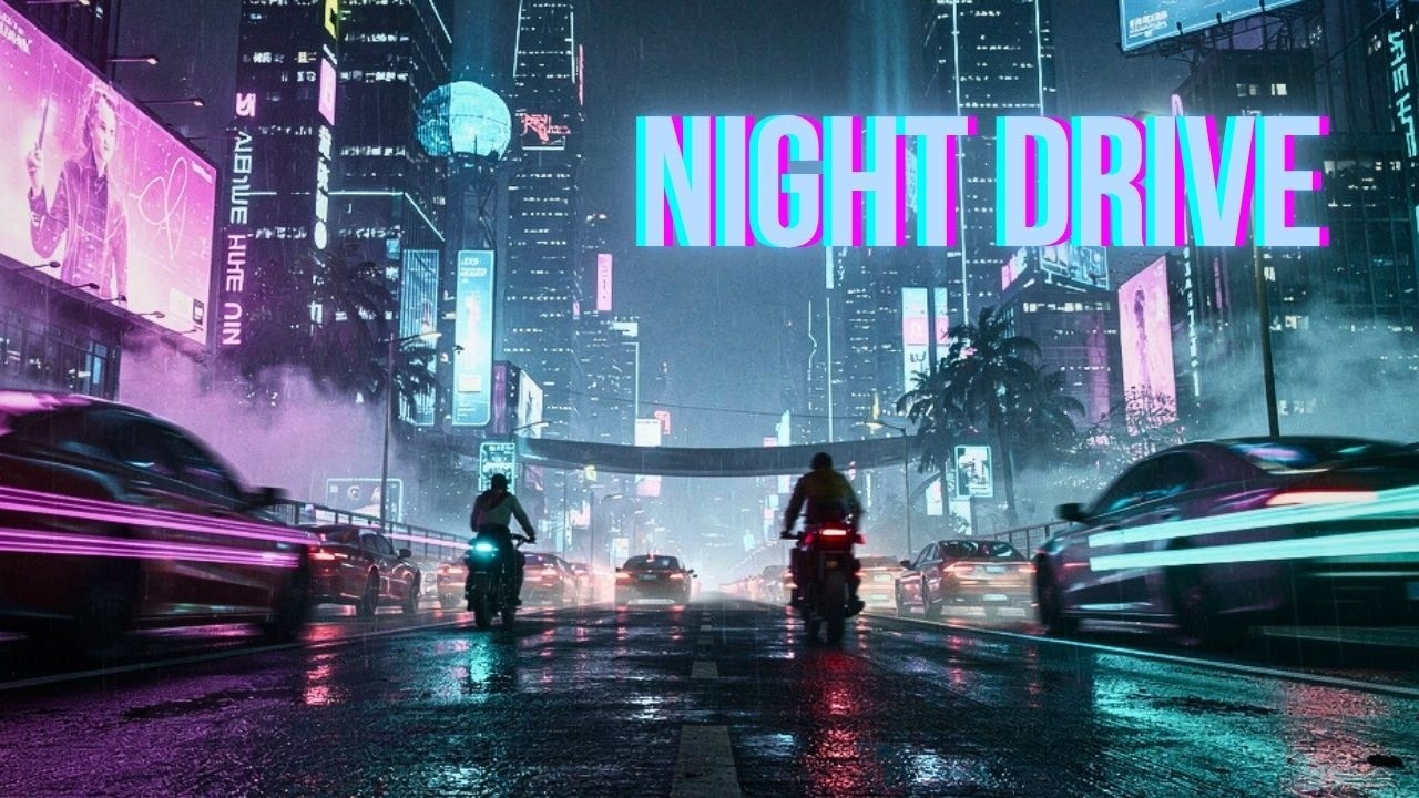 Midnight Drive – Dark Electronic Music for Night Driving (2 Hours)