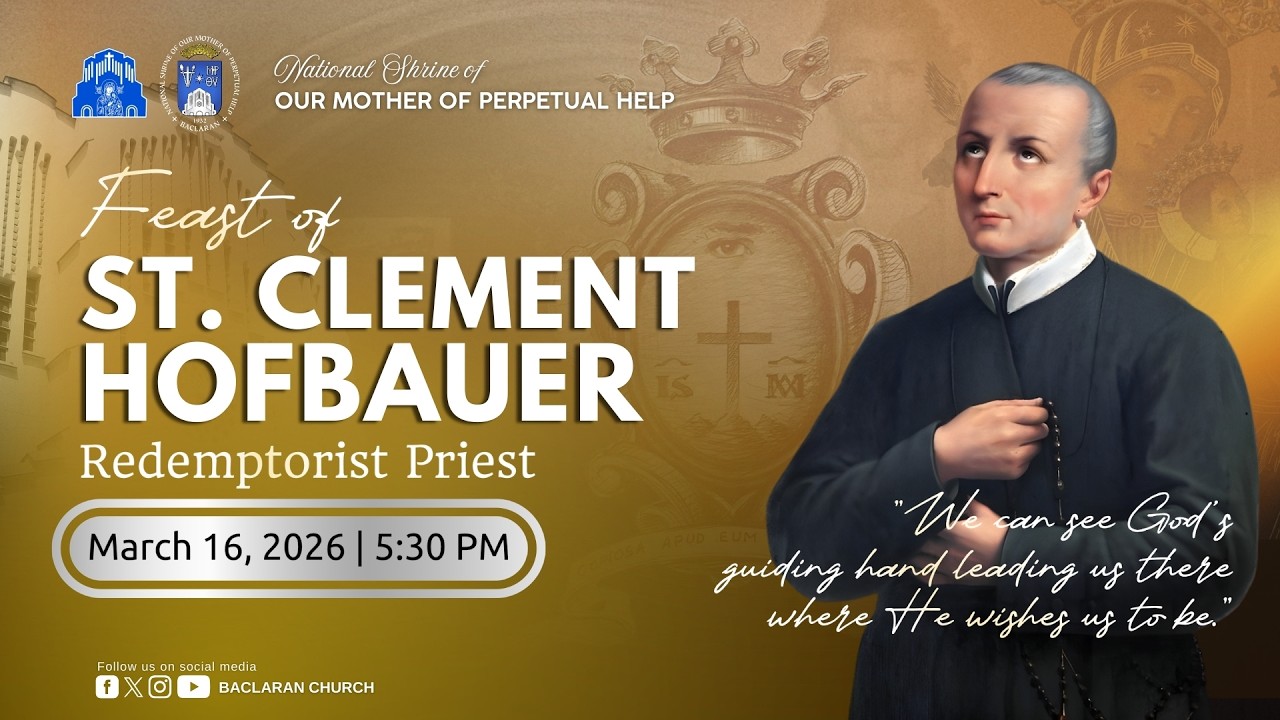 Baclaran Church: Feast Day of St. Clement Hofbauer