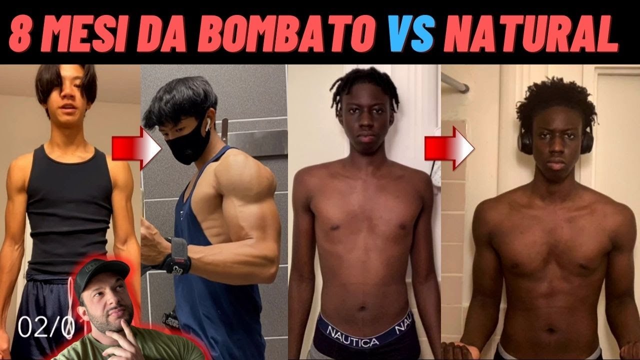 Neofita Bombato in 8 mesi VS Neofita Natural in 8 mesi