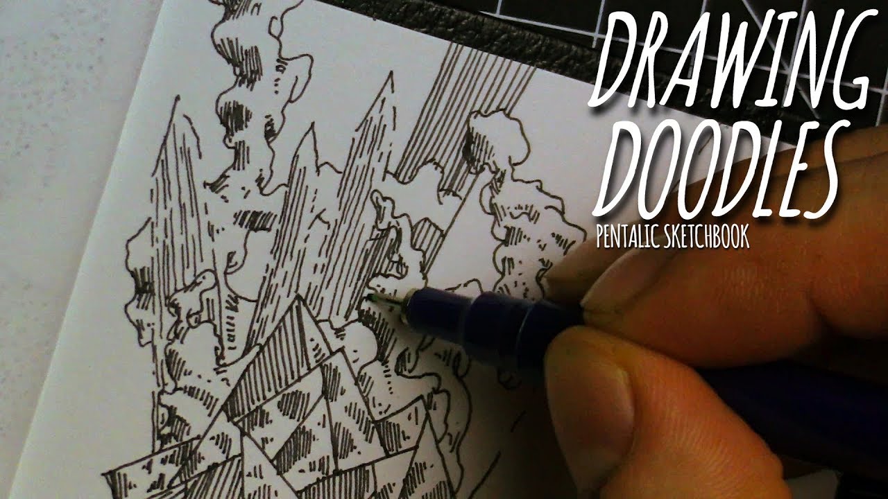 Drawing Doodles In Pentalic Sketchbook | JSheetz