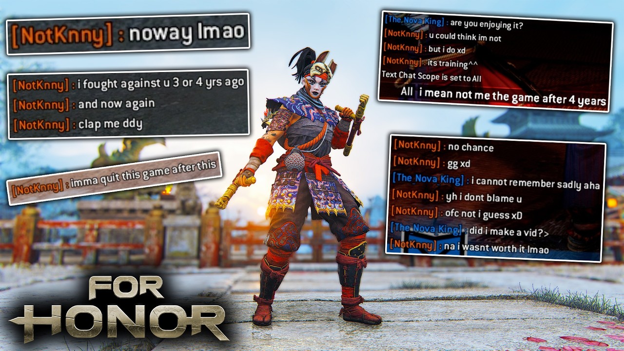 Reakcje na temat powrotu do rozgrywek 1 na 1 &ndash; pojedynki Arakure [For Honor]