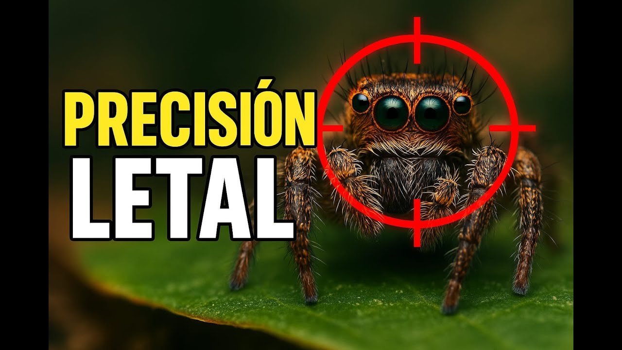 La visi&oacute;n imposible de la ara&ntilde;a saltadora