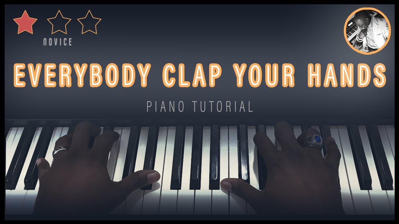 Everybody Clap Your Hands (Gospel Piano Tutorial)