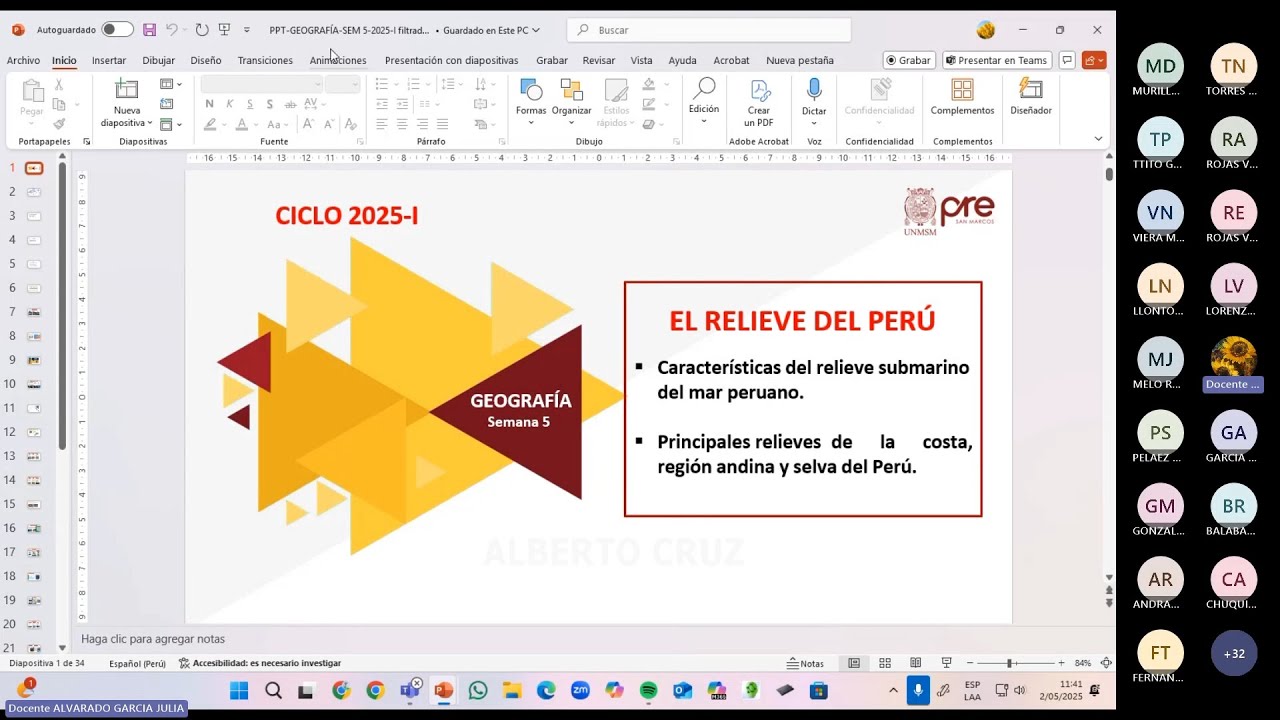 Geografía/Cívica - Semana 05 - Pre San Marcos Ciclo 2025-I (Nuevo Ciclo)