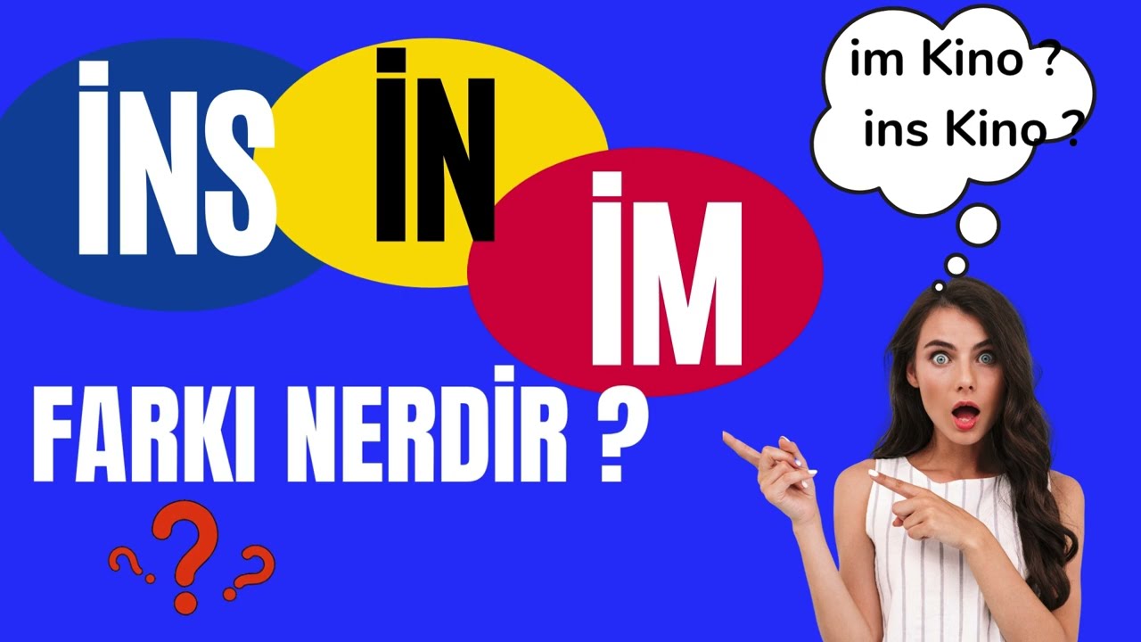  Almanca in / im / ins Farkı | Artık Yanlış Cümle Kurmayın!#almanca#almaogren