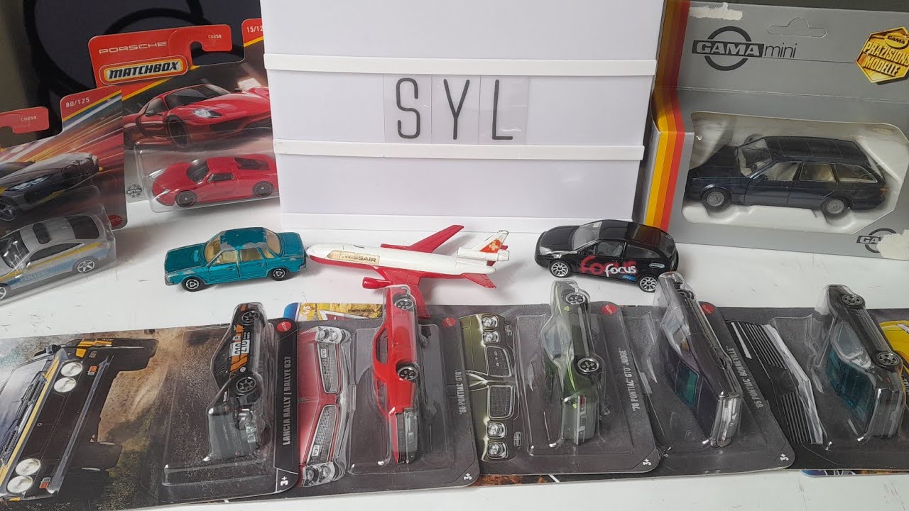 Achats de la semaine - Majorette a 25 centimes, matchbox, Hot Wheels Silver....