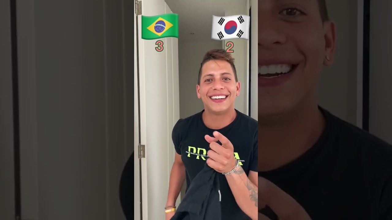 Brasil ou Coreia ? #shorts