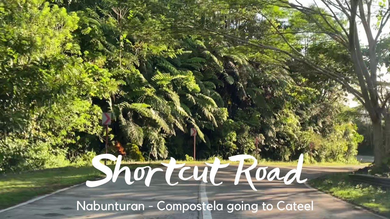 Shortcut Road from Nabunturan to Compostela going to Cateel